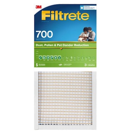 Filtrete 14x18x1 Pleated Air Filter, Polypropylene, MERV 8 748-4